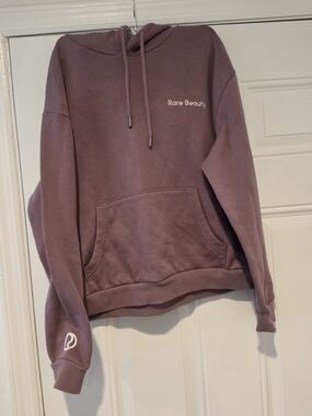 Rare Beauty Womens Dusty Mauve Hoodie Sweatshirt